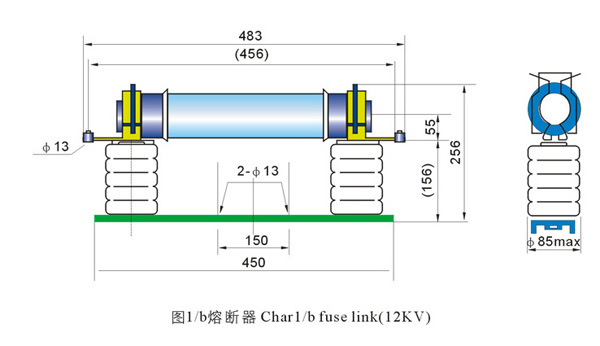 XRNT变压器保护用插入式高压限流熔断器