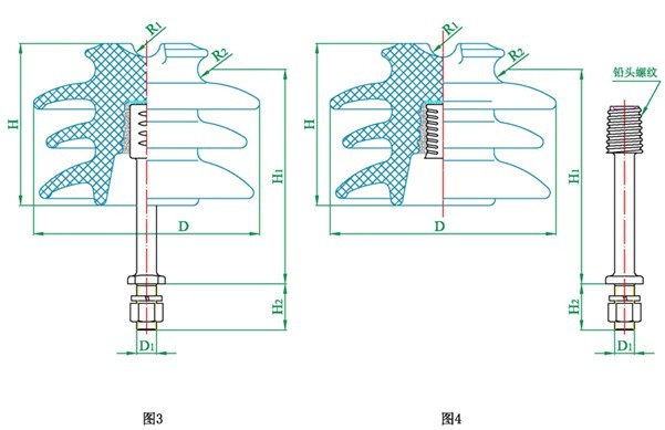 P,PQ高压线路针式瓷绝缘子